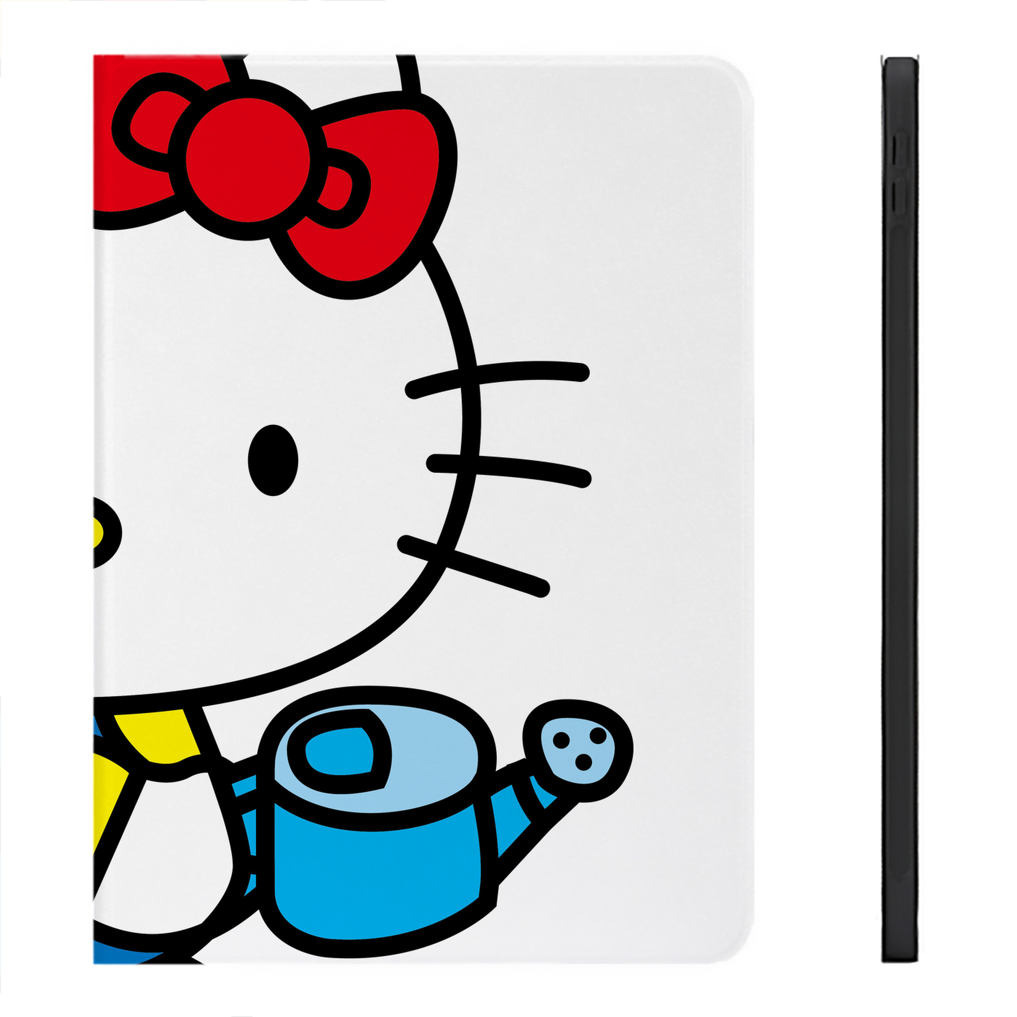（画像用） Hello Kitty ハローキティ IPadケース ペンホルダー付き ブックスタイルデザイン